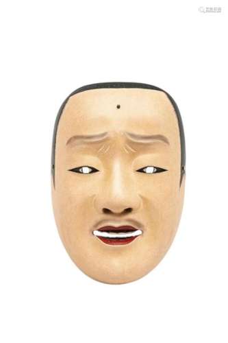 MASK OF THE NOH THEATER WITH THE EFFIGY OF SHUJO \n…