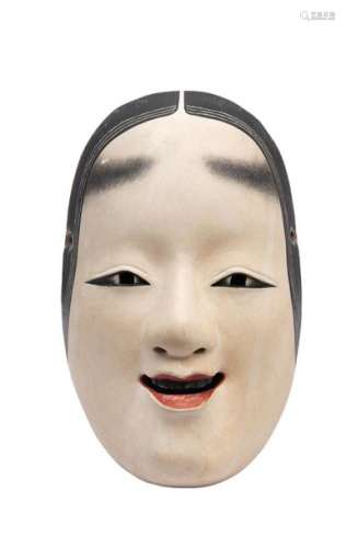 WOODEN NOH THEATRE MASK OF THE KO OMOTE TYPE \nJapa…
