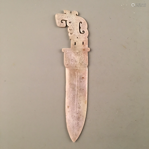 Chinese Archaic Jade Knife