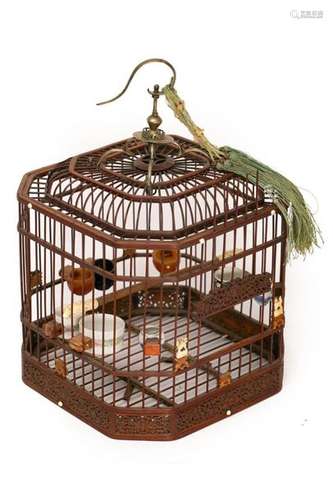 [X] BIRDCAGE \nChina, Qing Dynasty, 19th century pe…