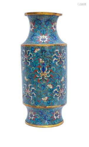 LANTERN VASE IN CLOISONNES ENAMELS ON BRONZE \nChin…