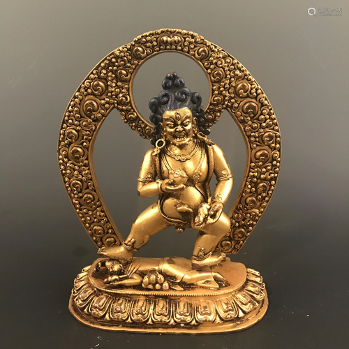 Chinese Gilt Bronze Buddha Figure