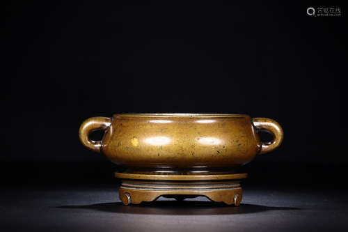 QINSHULV MARK, CHINESE DRAGON BRONZE CENSER