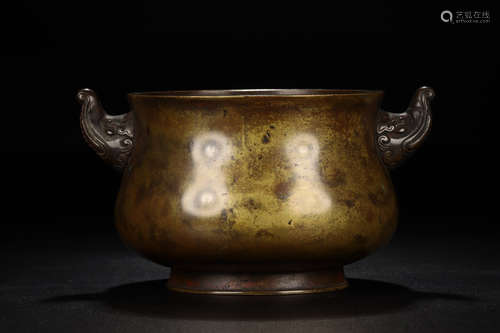 CHINESE BRONZE CENSER