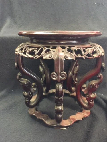 A Rose Wood Stand, 20th Century