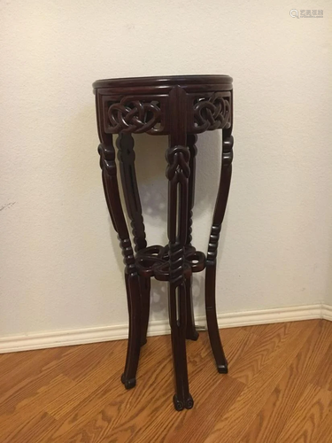 A Hongmu High Stool