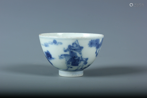 A Blue and white Bowl,Qianlong Period Dyn…