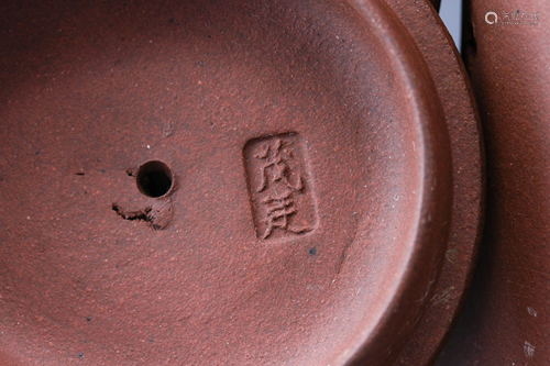 (Lot of 2) Two Chinese ZiSha Teapots