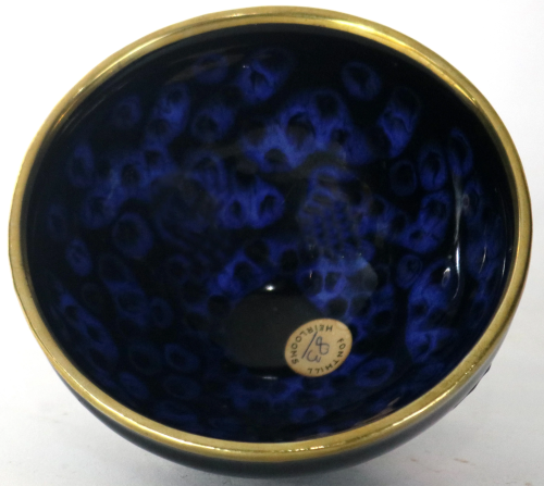 Chinese jian Black Glazed Blue Spotted Bowl