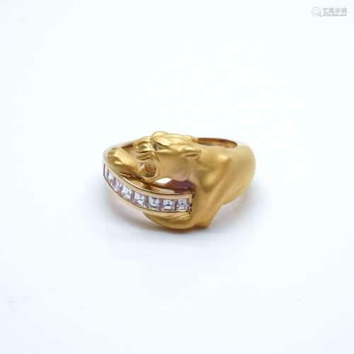 卡瑞拉·卡瑞拉设计 「豹」钻石戒指