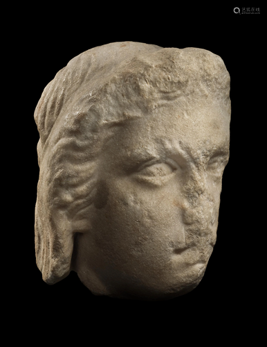 A Greek Fragmentary Marble Male…