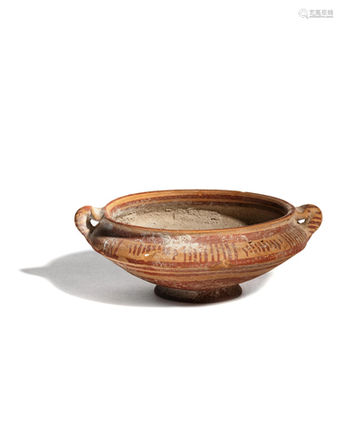 A Greek Pottery Bowl