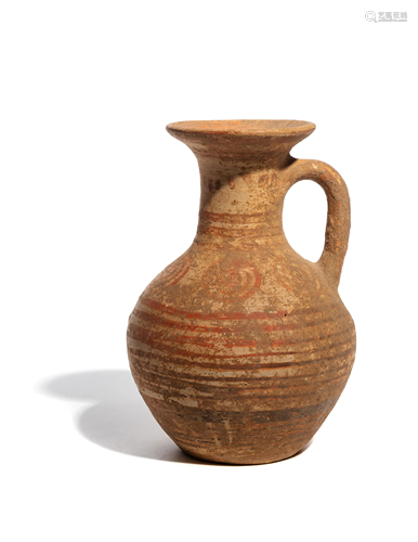 A Cypriot Bichrome Ware Pottery Jug