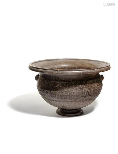 A Graeco-Roman Molded Pottery Bowl