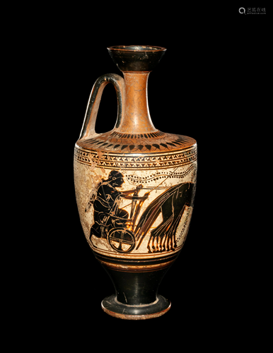 An Attic White-Ground Lekythos