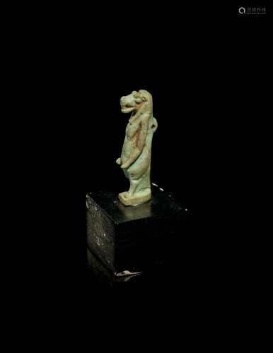 An Egyptian Faience Taweret
