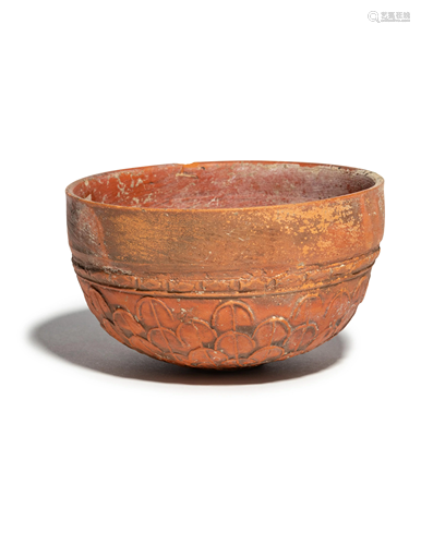 A Graeco-Roman Molded Pottery Bowl