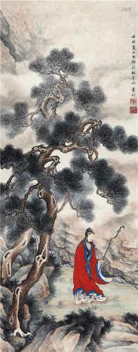 叶昀（1901-1983） 高士图