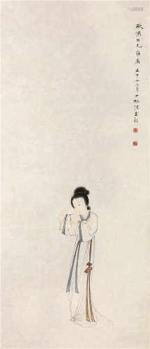 陈少梅（1909-1954） 簪花图