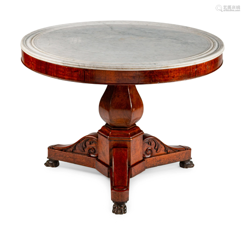 A Louis Philippe Mahogany Center Table H…