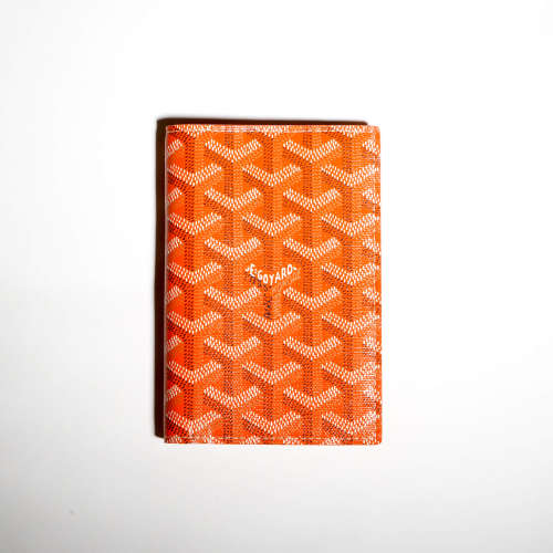 goyard橙色护照夹