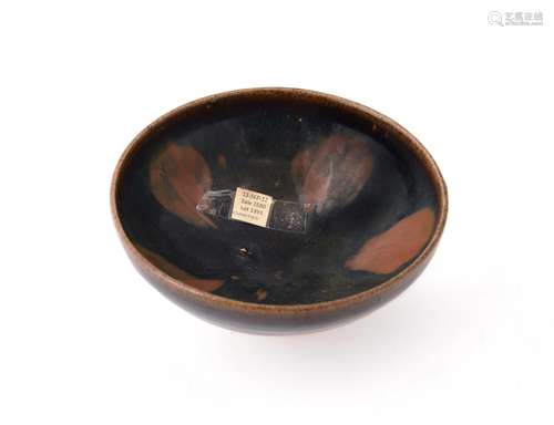 A Henan russet-splashed black-glazed bowl