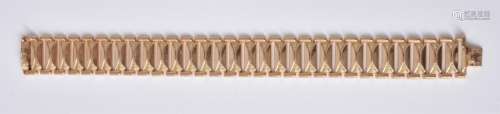 A 1950s Italian gold coloured bracelet