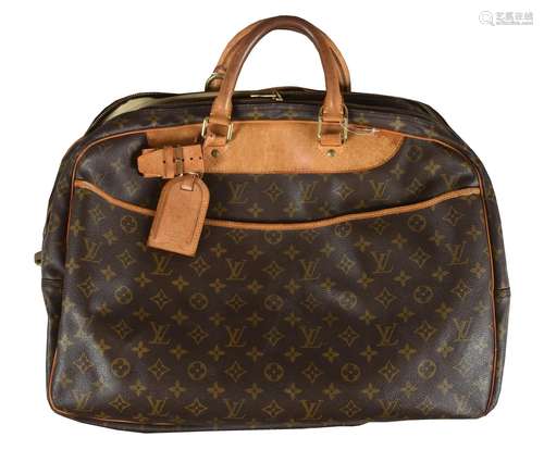 Louis Vuitton, a monogrammed canvas bag