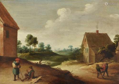David Teniers the Younger (Flemish 1610-1690), Landscape with Figures