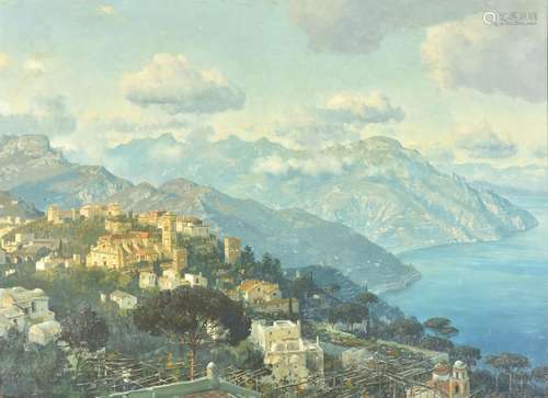 Michael Zeno Diemer (German 1867-1939) , Palermo; Ravello