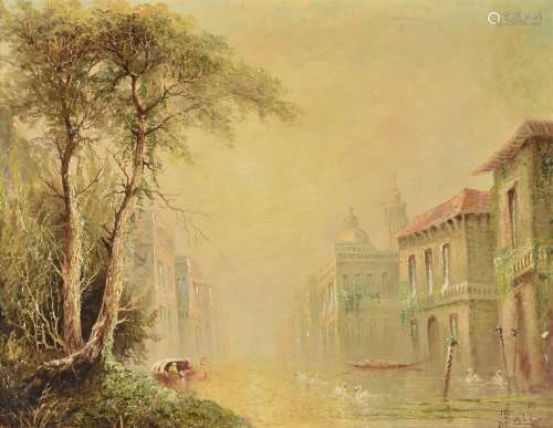 James Salt (British 1850-1903) , Three views of Venice