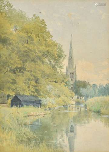 William Fraser Garden (British 1856-1921) , St Ives Parish Church, Cambridgeshire