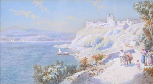 Charles Rowbotham (British 1856–1921), Castello del Pizzo, Calabrian Coast