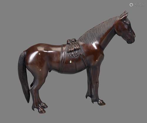 A Bronze Model of a Horse