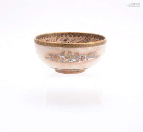 Kinkozan: A Japanese Satsuma Pottery Bowl