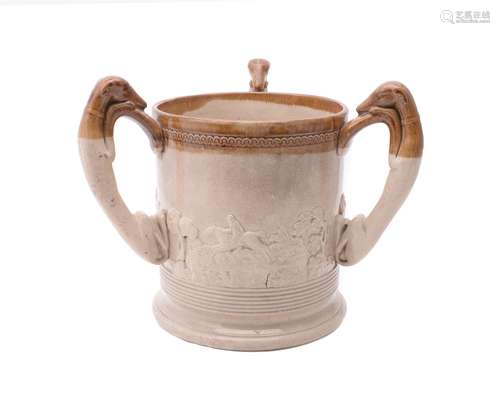 A stoneware tyg