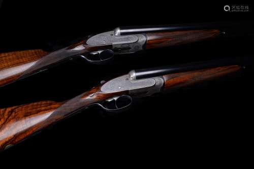 J. Purdey & Sons, a pair of 12-bore self-opening sidelock ejector shotguns