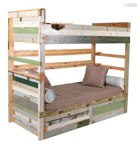 Piet Hein Eek (Dutch b. 1967), a bunk bed