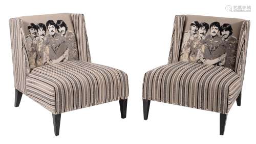 Andrew Martin, a pair of armchairs