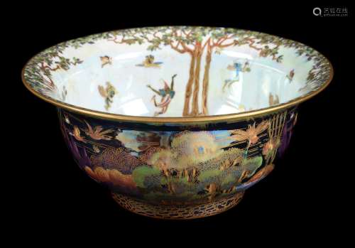 Daisy Makeig-Jones for Wedgwood, a Fairyland Lustre bowl