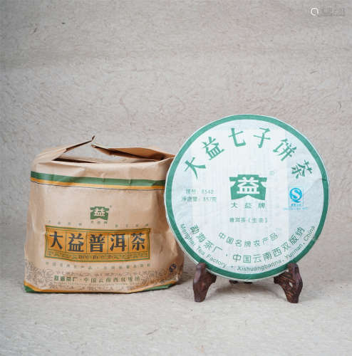 2007年 大益七子饼茶8542（702批）