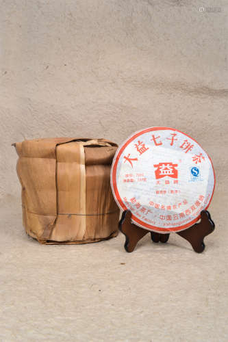 2007年 大益七子饼茶7262熟饼（701批）