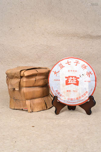 2006年 大益七子饼茶7572熟饼（611批）