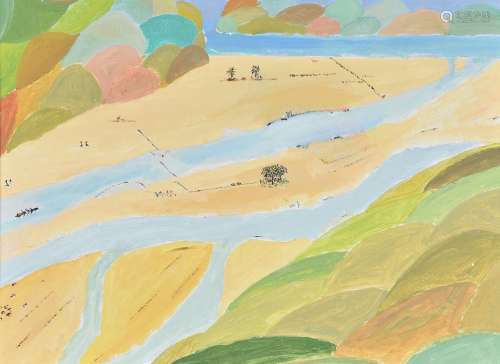 Maurice Shellim (British 1915-2009) , The Subansiri River