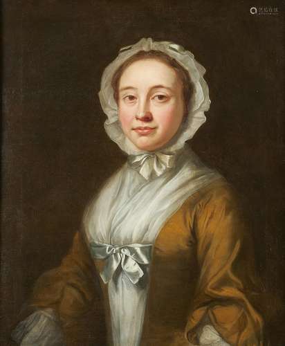 Circle of Thomas Hudson (British 1701-1779) , Portrait of Alice Matson, wife of Mr B. Wilson