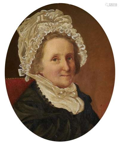 Circle of John Linnell (British 1792-1882) , Portrait of Ann Matson
