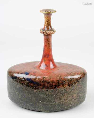 Heufelder, Walter (geb. 1926 Höhr-Grenzhausen), Studiokeramik Art Pottery Soliflore-Vase,