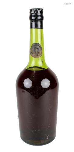 1 Flasche Calvados Destillerie de Montgommery, wohl 1950/60er Jahre, 1,5 l, intakte Versiegelung,