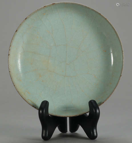 A RUYAO GLAZE PLATE