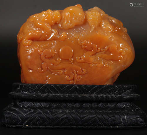 A TIANHUANG STONE CARVED SEAL